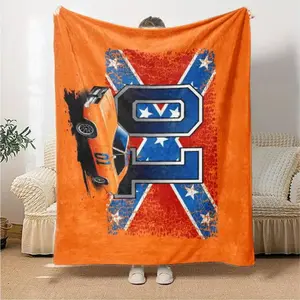 Printed Plush Blanket from The Dukes of Hazzard - Soft and Comfortable All-Season Throw for Bedroom, Sofa, Nap Time, Home Decor, Holiday Gift, Christmas Present  Christmas gift Dream Weave Home