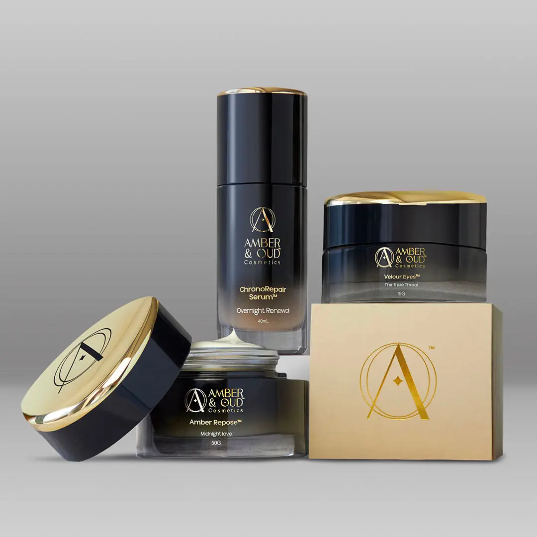 Amber Eclipse Ritual 3-Piece Night Skincare Kit
