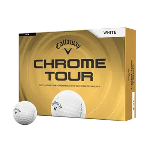 Callaway Golf Chrome Tour Golf Balls in White Callaway Golf Chrome Tour Golf Balls in White