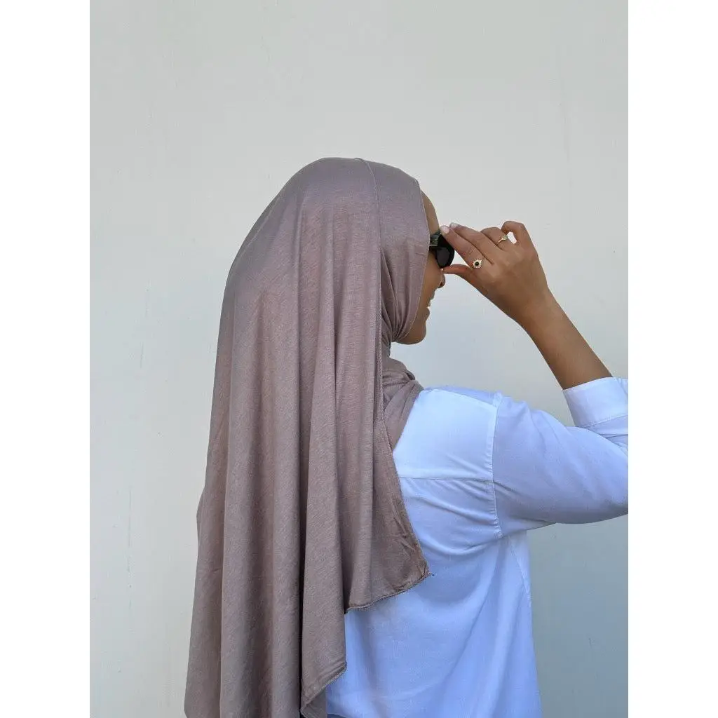 Luxury Jersey Hijab - Dessert Beige