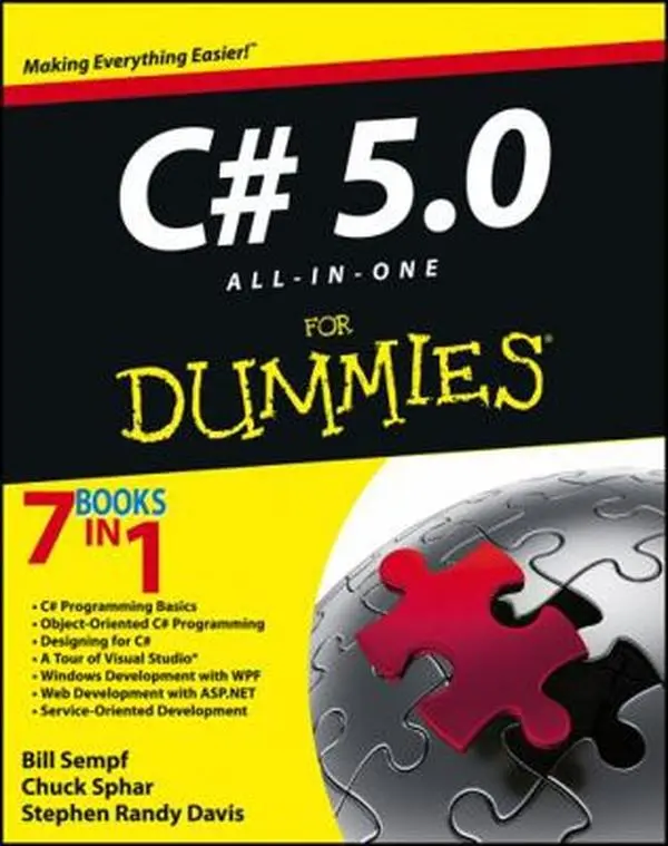 USED Book - C# 5.0 All-in-One For Dummies by Bill Sempf (Paperback) - english