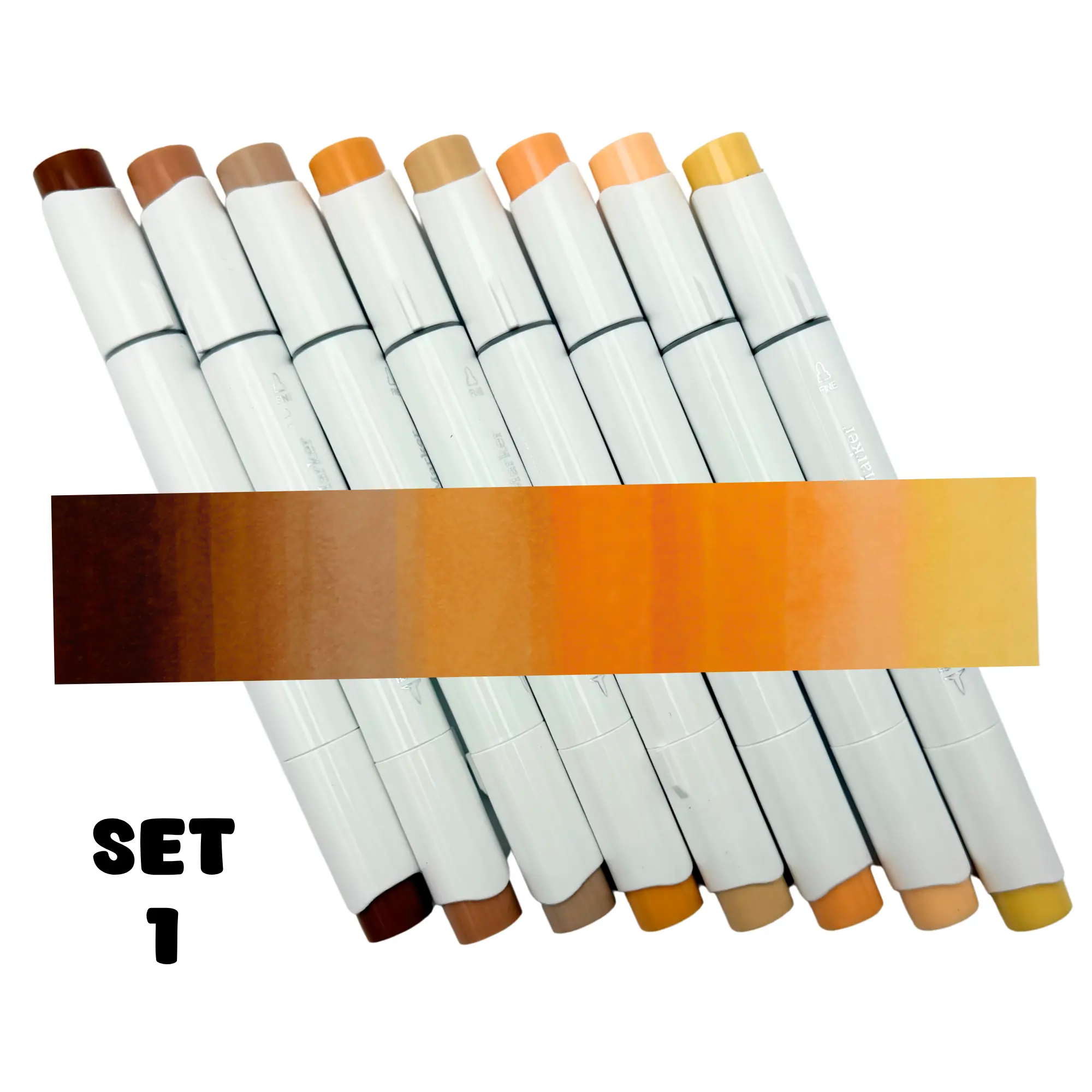Ohuhu Skin Tone Exclusive Color Palette Sets