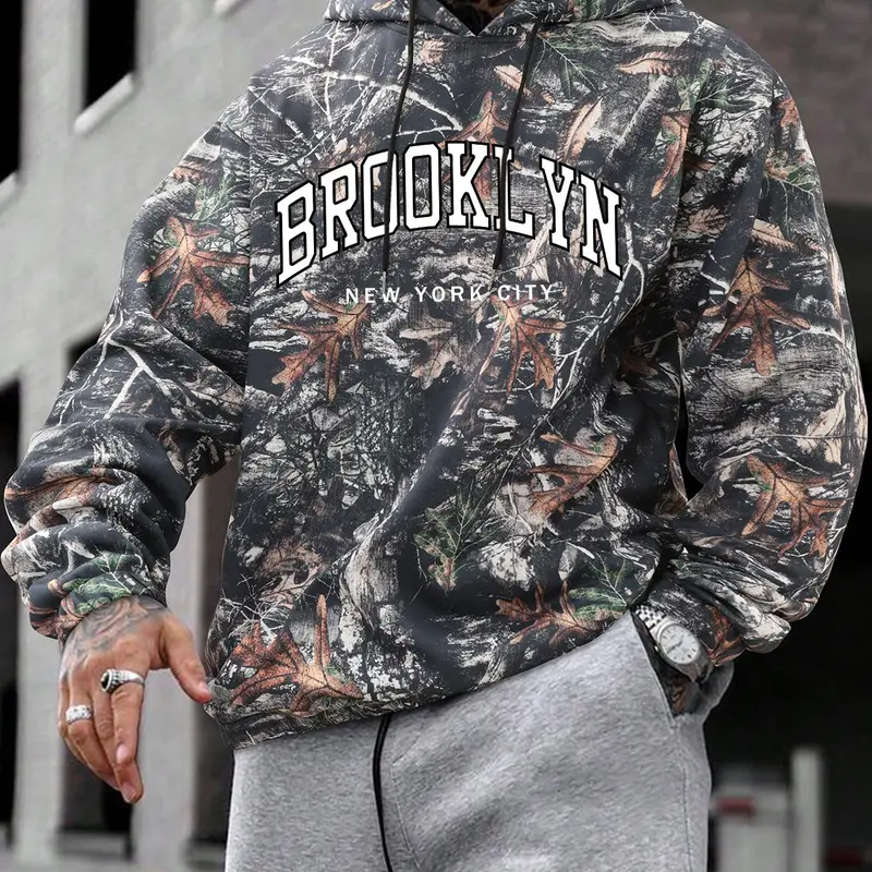 Sweat à Capuche Zippé Maze Léger - Noir/gris Camouflage - Taille S Juniors - Occasion Bon état