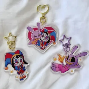 The Amazing Digital Circus Acrylic Keychain | Pomni, Jax, Funnybunny