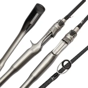 M Tone Carbon Fiber Lure Rod - Casting/Spinning - Sensitive Tip - Ceramic Guides - One-Piece Comfort Grip - Medium-Lightweight - Suitable for All Waters - Perfect Holiday Gift for Fishing Enthusiasts