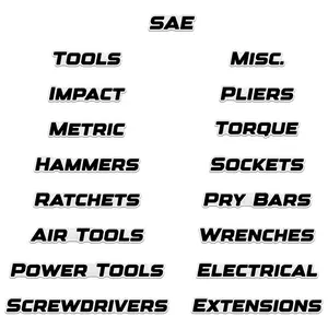 Olsa Tools Magnetic Aluminum Toolbox Emblem - Scratch-Free Repositionable Label for Easy Tool Identification SAE Misc Impact Pliers Metric Hammers Ratchets Air Tools Power Tools Screwdrivers Electrical Extensions - Sticker