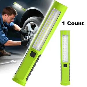 Portable Cobb Foldable Work Light, Magnetic Car Repair Lamp, /blue Warning Light, Garage Outdoor Vehicle Maintenance Emergency Check, Rechargeable Work Light