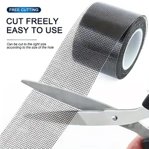 Self-Adhesive Window Mesh Mosquito Net Repair Tape, Strong No Drill Adhesive Patch for Broken Windows, Essential Home Repair Supplies