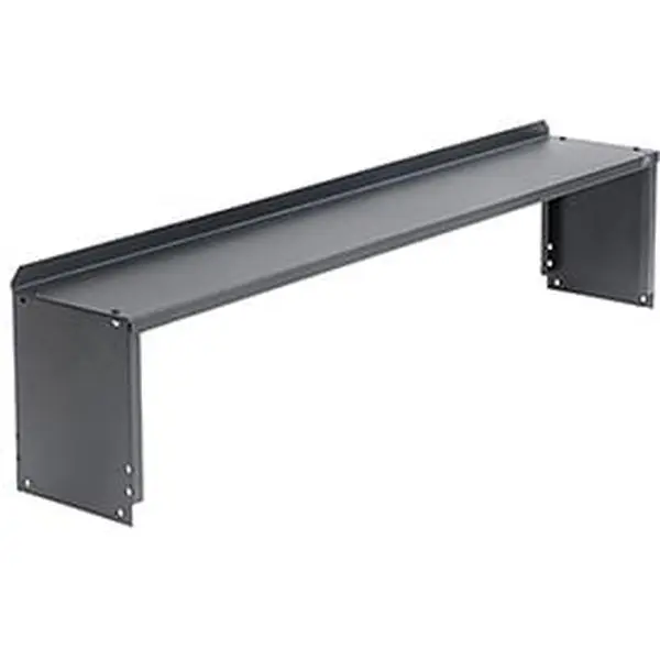 Global Industries 254740BK Workbench Riser - 48x10.5x12 in, 22 lbs, Powder Coated, Black Tool Organizer Workbench Accessory
