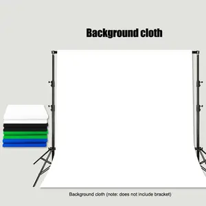 The background cloth used in the studio is 3-3m/118.11-118.11 inches - with multiple colors to choose from, suitable for photography, live streaming, video recording, and parties, and used in various occasions