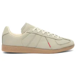 Adidas BW Army Hartcopy Closed Leather Front-Laced Classic Casual Trainers - Muted Grey Men's Authentic Designer Collaboration German Army GAT Footwear, Mushroom Brown Women's Walking Sneaker