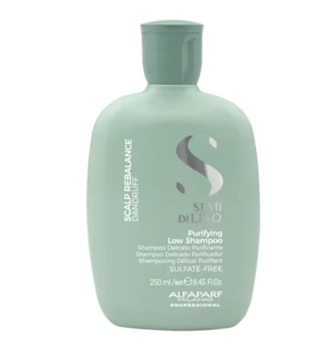 Alfaparf Sulfate-Free Liquid Foaming Scalp Rebalancing Shampoo with Ethylhexyl Methoxycinnamate & Pure-Set Complex - Haircare Cleanser for Dry Scalp, Anti-Dandruff Support, UV Protection, Cosmetic