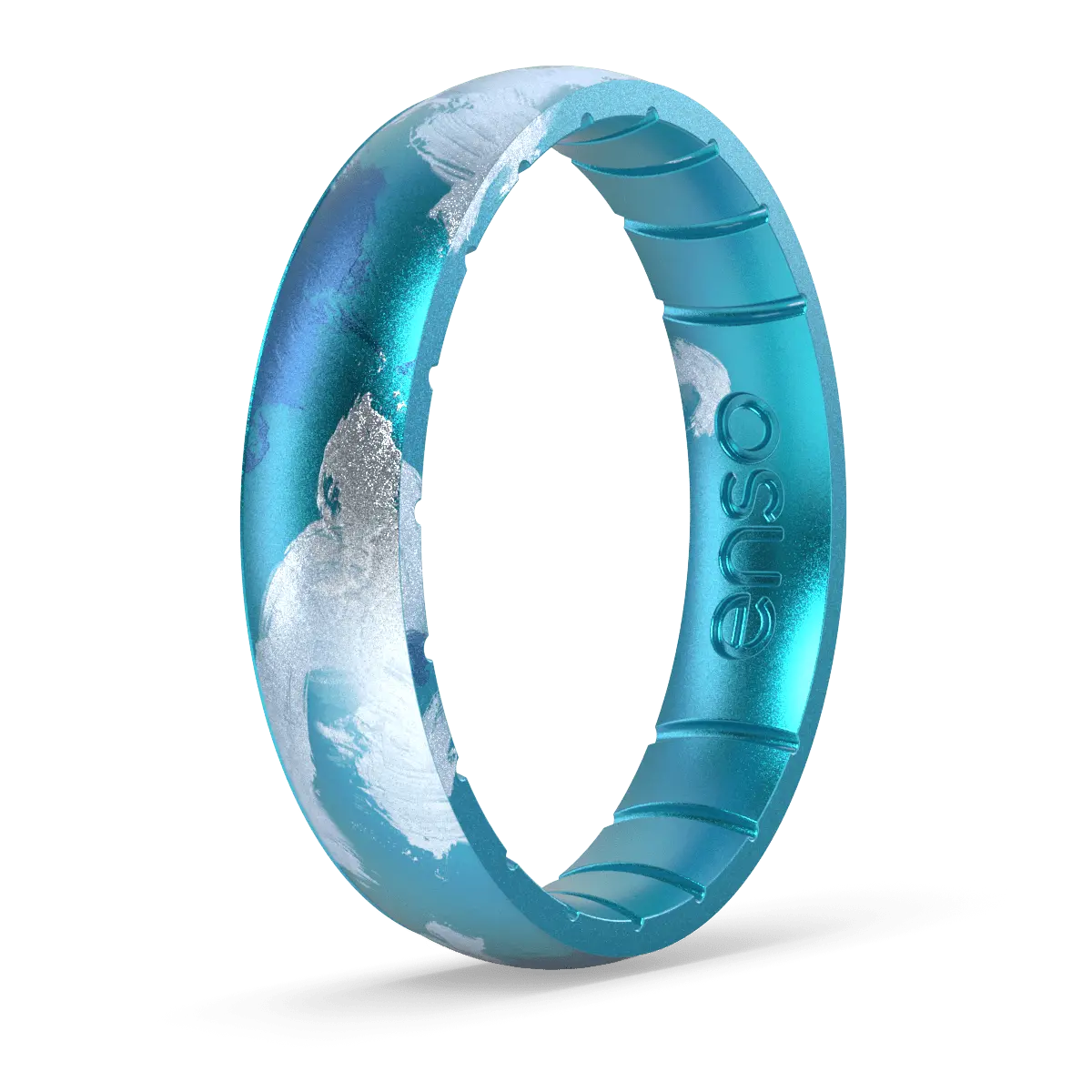 Enso Rings Thin Handcrafted Silicone Ring | Comfortable Everyday Band | Lifetime Warranty