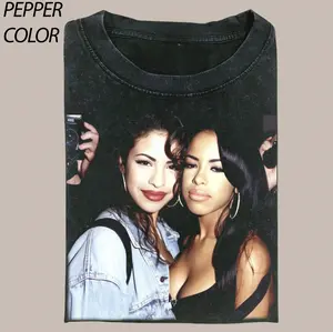 Selena Quintanilla And Aaliyah Dream Collab T-Shirt, Music Band T-Shirts, 90s Retro Shirt, Country Music Tees, Vintage Graphic Tee, Unisex Shirt Womenswear Menswear Top Streetwear Oufits, Gift For Men