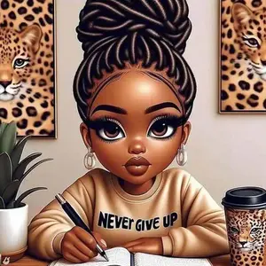 5D DIY Full Drill Diamond Painting - Diamond Painting Kit Leopard Pattern Leopard Design Mosaic Canvas DIY Wall Art, Home Wall Decoration, Suitable for Halloween, Christmas, Birthday and Anniversary Gifts