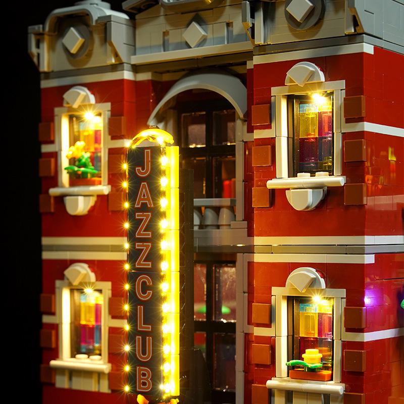 LYBMTWF LED Lighting Kit for LEGO 10312 Jazz Club Building Block Model Lighting(Classic Edition) | Easy Installation | The Perfect Birthday, Holiday, and Christmas Gift (Lights Only — LEGO Set Not Included)