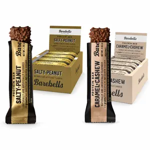 Barebells Salty Peanut & Caramel Cashew - Protein Bar Bundle
