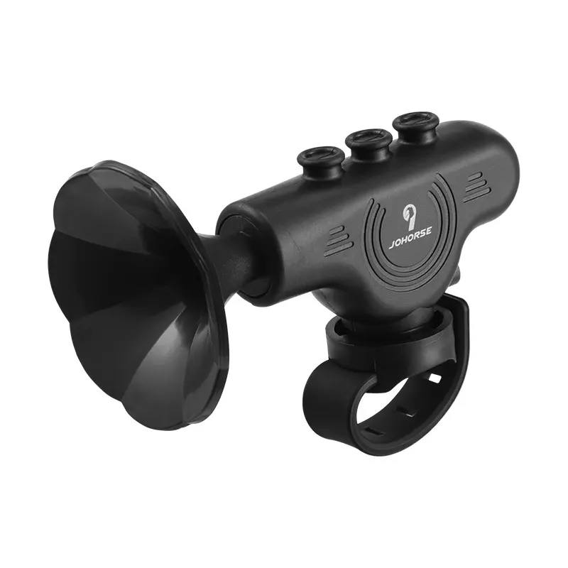 Ultra-Loud Rechargeable Waterproof Electric Bicycle Horn with Adjustable Mount, Ebike Safety & Commuting Gear, Cycling Ebike Accessories