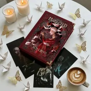 M@nacled Book Collector Edition, Sprayed Edges, Illustrations, Art Prints (Gift Set)