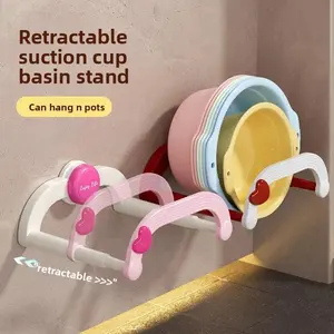 No-drill wall-mounted bathroom wall decoration, foldable toilet wall decoration