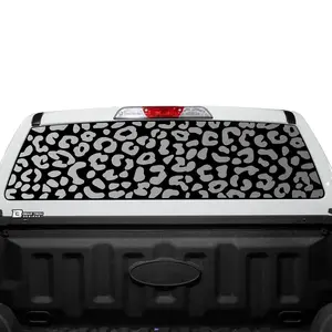 Animal Leopard Cheetah Rear Window Windshield Vinyl Decal Stickers Fits Ford Ranger 2019-2026