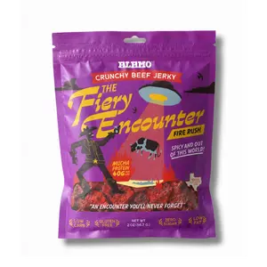 The Fiery Encounter – Fire Rush | High-Protein Crunchy Beef Jerky