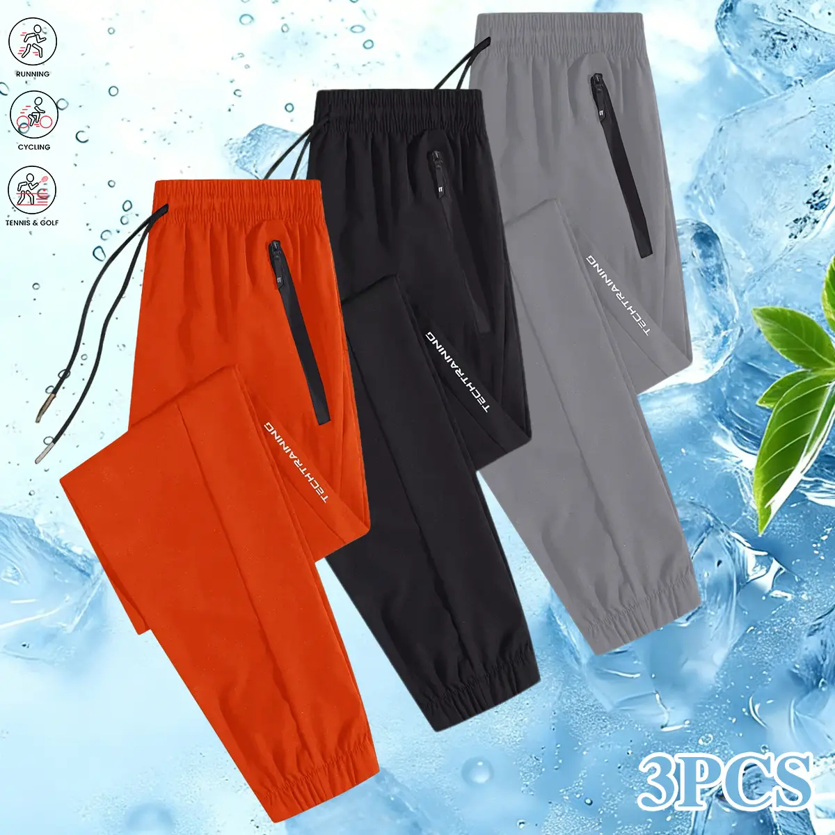 Orange + Black + Gray