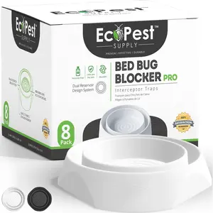 Bed Bug Blocker (Pro) — 8 Pack | Interceptors, Monitors, and Traps Bed Bug Blocker (Pro) — 8 Pack | Interceptors, Monitors, and Traps
