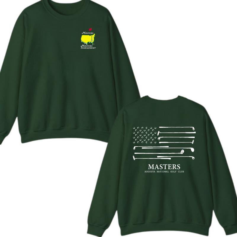 The Masters 2026 Official Golf Sweatshirt – Vintage Masters Golf Crewneck Streetwear Pullover, Unisex Cozy Graphic Top, Golf Stuff & Golf Things Inspired by Golf Equipment, Classic Tournament Style Hoodie for Men, Perfect Golf Fan Gift