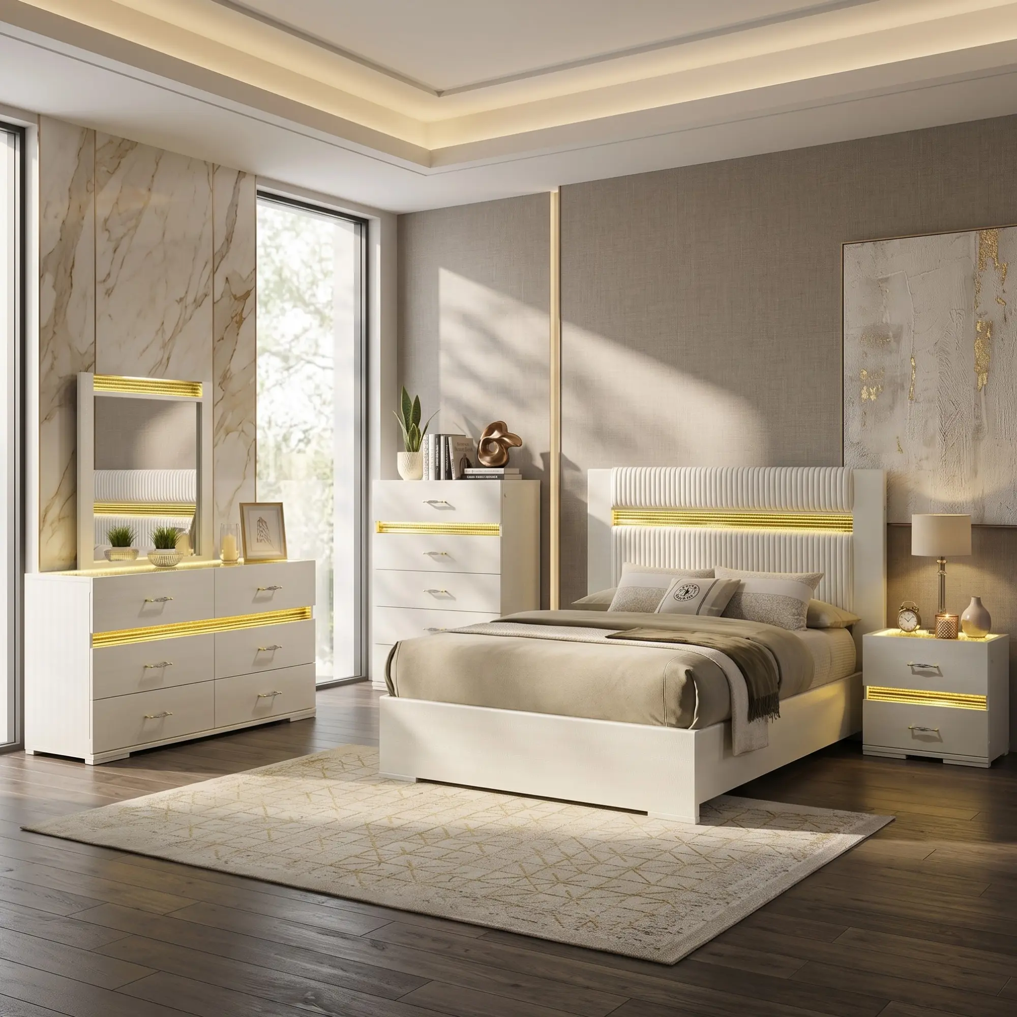 LUCIDA Contemporary Bed