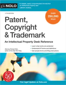 USED-Patent, Copyright & Trademark: An Intellectual Property Desk Reference by Stim, Richard (Paperback)