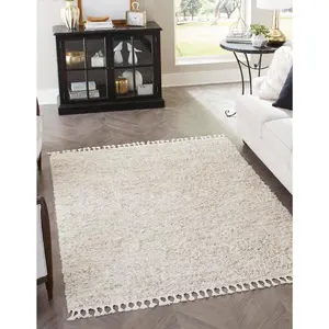 Ivory Lagom Shag Rug