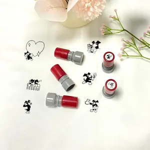 6 Cute Dog Pattern Stamps Set for Teachers, Fun Ink Reward Stamps for Daily Use, Adorable Dog Memorabilia for Scrapbooking