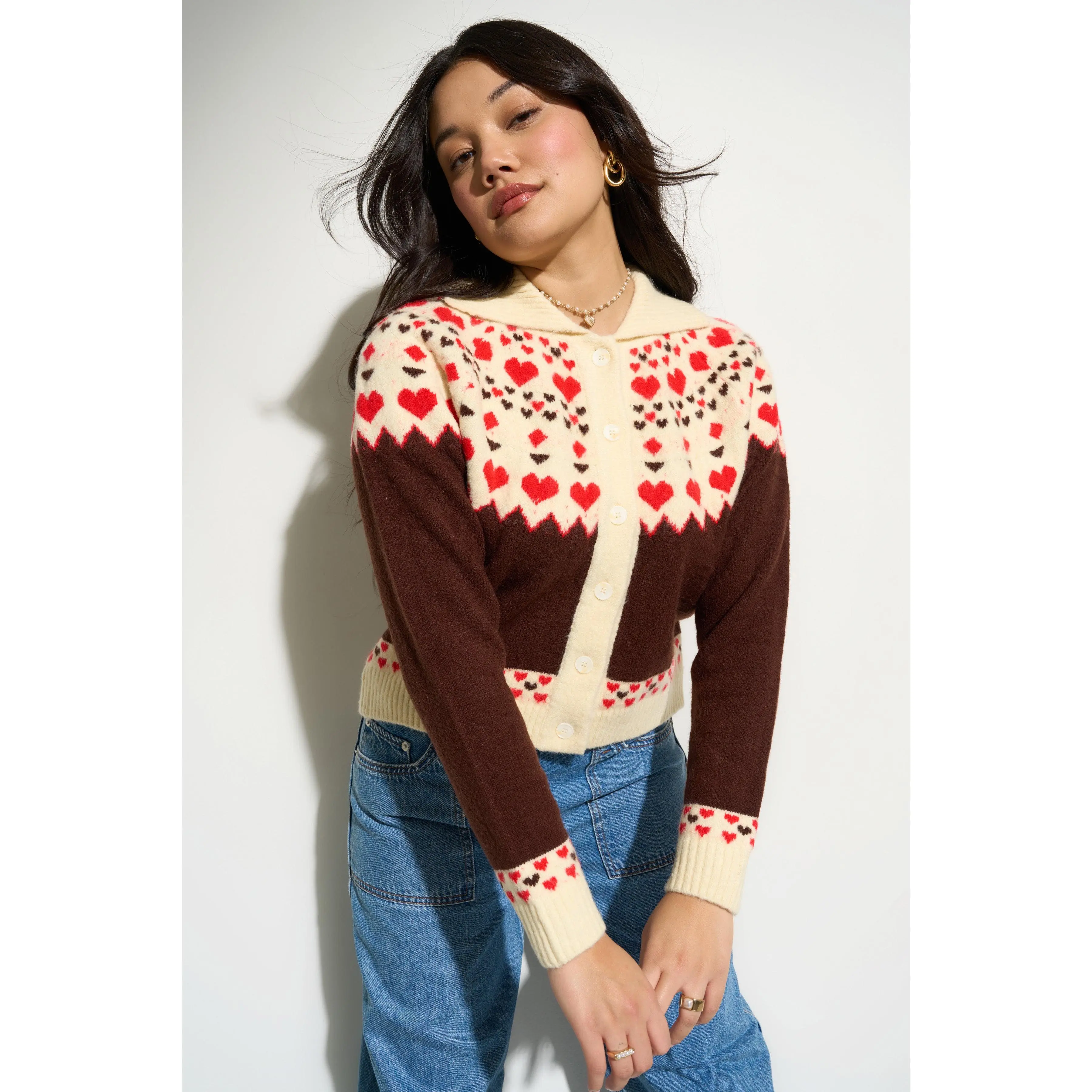 Teagan Cardigan - Espresso