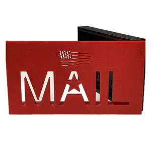 Flag + MAIL Mailbox Flag - Durable & Easy Install for Stone & Brick