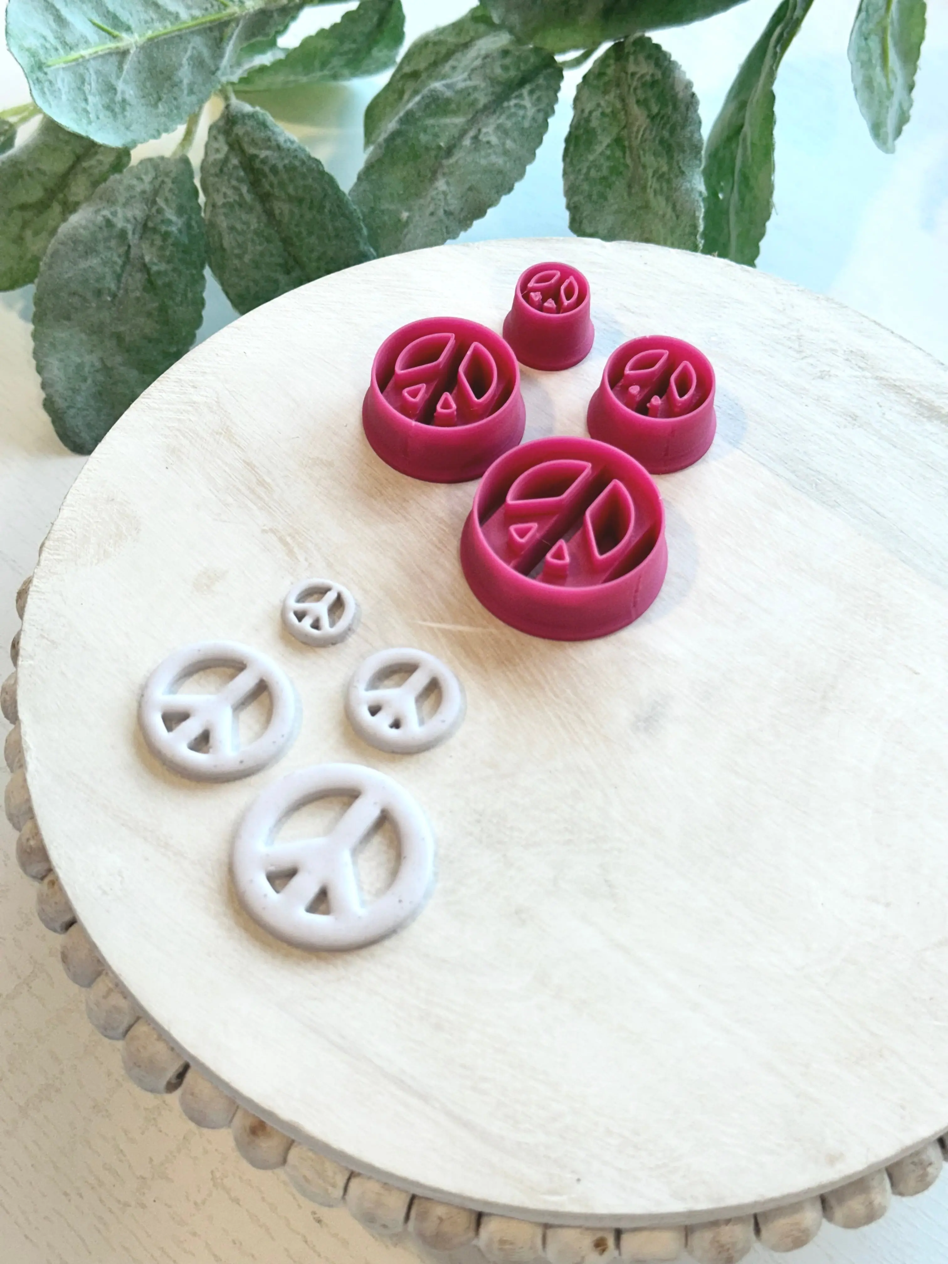 Peace Sign | Polymer Clay Cutter Peace Sign | Polymer Clay Cutter