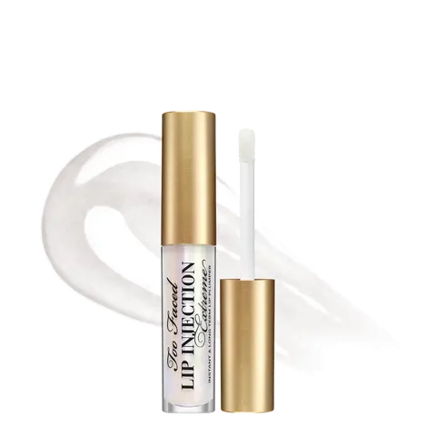 Too Faced Travel Size Lip Injection Lip Plumper | Instant Plump, Lasting Fullness, Extreme Hydration | Increases Lip Volume, Nourishes and Conditions