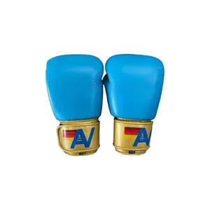 BOXING GLOVES - BLUE // GOLD