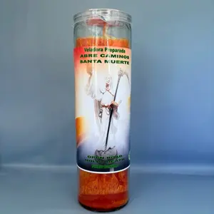 Veladora SANTA MUERTE ABRE CAMINOS- Espiritual Candle