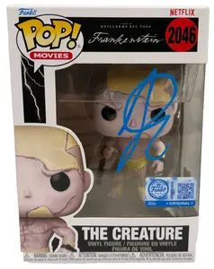 Jacob Elordi Authentic Autographed The Creature Frankenstein 2046 Funko Pop Figure