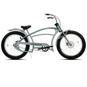 Tracer Santak GT 26" Chopper Stretch Cruiser Fat Tire Bike Single Speed