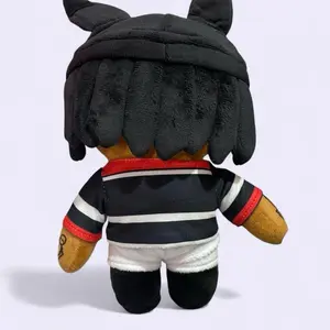 Dreamcore Emo Rap Inspired Plush Kitty Toy Soft Cuddly Design for Fans of Emo Rap Culture Soft Stuffed Doll Stuffed Animal