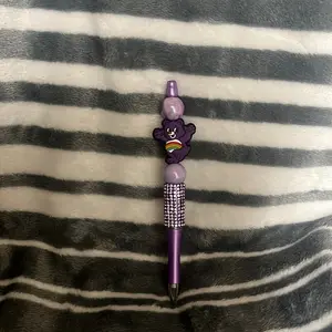 Care Bear Bedazzled Beaded Pen
