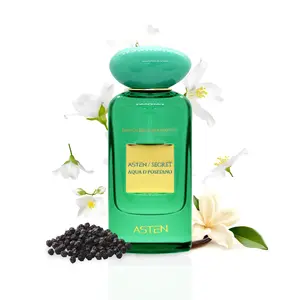 ASTEN Secret Aqua Positano ASTEN 100ml Unisex Perfume Floral Musky Water Lily Notes Pepper Incense Nagarmotha Jasmine Ylang-Ylang Sandalwood Musk Vanilla