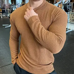 Sweater Men's Autumn and Winter New Fashion Knitted Long-sleeved Top Knitted Sweater Men's Clothing