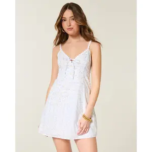 Hollister Daisy Trim Mini Dress