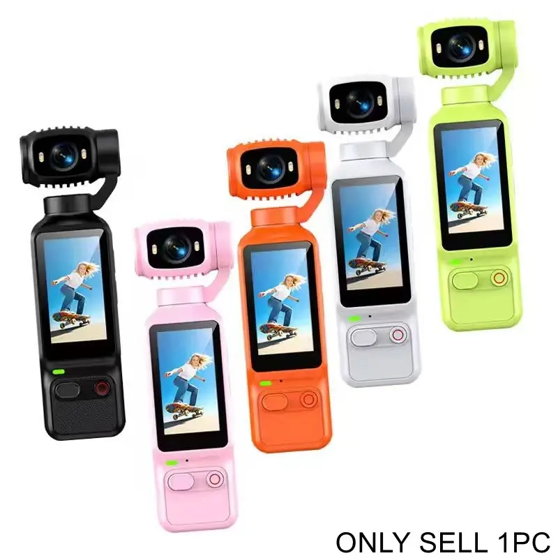 Portable Handheld Digital Camera, Travel Camera, 1080P Video, 180° Rotatable Lens, Flash, Night Mode, Auto Focus, Landscape/porcelain Modes, 32GB Card, 1800mah Battery, Portable Vlogging Camera