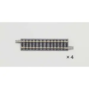TomyTec Co LTD 18032 Straight Track S72.5 - Fine Track -- 2-7/8"  72.5mm pkg(4), N Scale