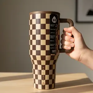 HydroJug Traveler 40oz Large Capacity Insulated Water Bottle with Handle for Travel, Camping and Road Trips