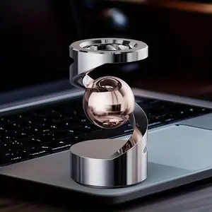 Desktop Gyroscope - Metal Desktop Decompression Toy for Adults & Teens, Rotates with Fingers, Relaxing Fidget Toy for Office Desk Decor